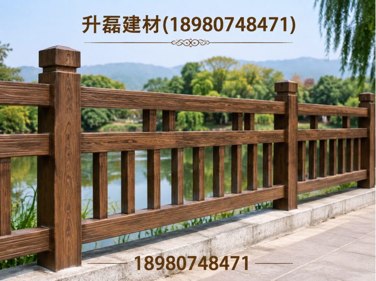 蒲江县仿木桩展示图